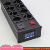 new product TP-80F EU 8 Bit Power purifier EMI filter desktop socket