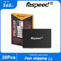 20Pcs Faspeed 2.5 Sata3 SSD 1 TB Solid State Drive 1TB 2TB 256GB 128GB 512GB Internal High Speed Hard Disk For PC Desktop Laptop