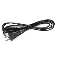 EU Power Cable 2pin IEC320 C7 US Power Extension Cord For Dell Laptop Charger Canon Epson Printer Radio Speaker PS4 XBOX LG Sony