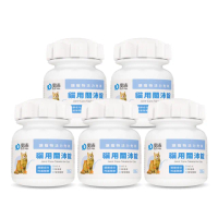 【OurPet 奧沛】貓用關沛錠x5瓶(30顆、貓關節保健食品 寵物關節保養 軟骨素 葡萄糖胺 UC2)
