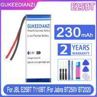 GUKEEDIANZI Replacement Battery 230mAh For JBL E25BT T110BT For Sony Ericsson For Jabra BT250V BT2020/4010 VH110 BT2010/500V