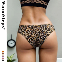 WarmSteps New Women's Underwear Sexy Leopard Woman Brazlian Panties Seamless Lingerie for Woman G String Thongs Femme Tangas S-L