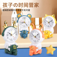 New Creative Cartoon Cute Pet Sweet Deer Cat Alarm Clock Children's Bedhead Clock Alarm Clock Jumps 