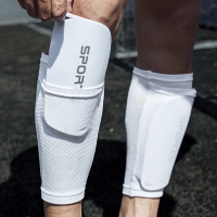 運動護具丨免運 雙層透氣足球護腿板襪套男中筒護腿襪固定套插板套足球防滑襪套裝