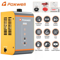 FOXWELL SD101 Smoke Leak Detector 12V EVAP Smoke Machine Tool Car Fuel Pipe Leak Detector Tester Auto Oil Pipe Smoke Generator