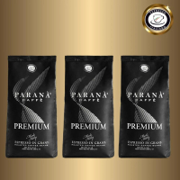 【PARANA 義大利金牌咖啡】認證尊爵咖啡豆 1公斤x3袋(2024新鮮進口、傳承貴族品味)