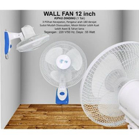 SKY - [BISA COD] YASAKA WALL FAN / KIPAS ANGIN YSK1610 (16 INCH) GARANSI RESMI WF 12 INCH TD