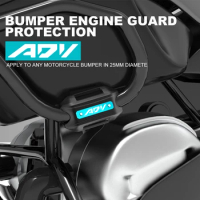 For HONDA ADV150 2019-2020 ADV350 ADV 150 350 Motorcycle 25mm Crash Bar Bumper Engine Guard Protection Decorative Block