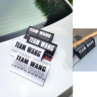KPOP TEAM WANG LOGO Car Waterproof Label Sticker Cars Window Trunk Decorations Logo Jackson Wang Fans Gifts