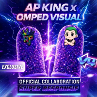 AP KING x OMPED Visual Exclusive Official Collaboration Super Responsif