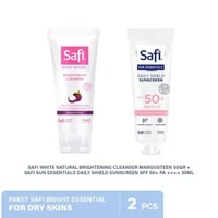 Paket Safi Bright Essential Skincare Komplit Untuk Perawatan Wajah Kulit Kering / Berminyak Dry Skin