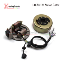 Chinese bike LIFAN 125 125cc MAGNETO STATOR FIT For LIFAN 125cc ENGINE PIT DIRT BIKE MOTORCYCLE