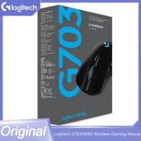 Original Logitech G703hero Wireless Mouse Dual-mode Mouse For Charging Office Esports Game Logi G703hero Mouse And Keyboard Set