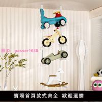 頂天立地兒童玩具車收納架客廳家用落地免打孔滑板自行車置物架子