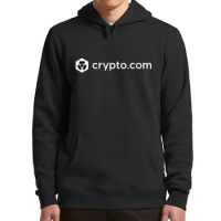 CRO Crypto.com Cryptocurrency Hoodie Classic CRO Token Blockchain Casual Men's Winter Sweatshirt For Trader Gift