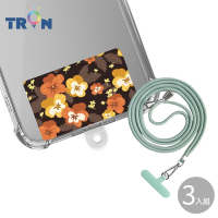 TRON iPhone 14 Plus橘色黃色防摔 手機 掛繩 手機殼