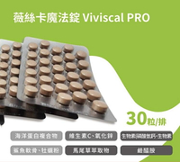 現貨速出 買5排送1排 歐美熱銷 美國 Viviscal PRO 薇絲卡魔法錠 Viviscal PRO 30顆/排 裸排體驗