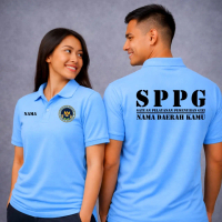 Polo Baju Kaos Kerah SPPG Custom Nama & Daerah Relawan BGN MBG Motif Baru Ayasam Pria Bahan Polieste