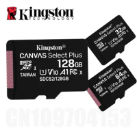 Kingston Memory Card 128GB 32GB SDCS2 TF 64GB 256GB SDCS2 Micro SD Card 100MB/S Reading Speed Class 10 Flash Card SD