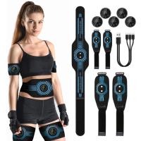【Outdoor】          EMS Muscle Stimulator Toner Abdominal Toning Belt Body Slimming Massager Belly Wa