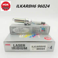 4/6Pcs Original NGK ILKAR8H6 96024 Brand New Laser Iridium Platinum Spark Plug For Subaru Forester Legacy Outback BRZ 2.0T FA20