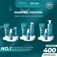 ERHA ERHAIR Hairgrow Shampoo Tonik Moisturizer - Perawatan Penumbuh Rambut Rontok Rekomendasi Dermat