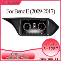 Android 10 intelligent navigation Android system car multimedia GLONASS GPS navigation CarPlay for Benz E W212 S212 2 Din