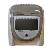 KOJI TR-920 六欄位 微電腦 LCD 打卡鐘