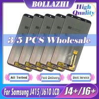 3/5 PCS/lot For Samsung J4+ 2018 J4 Plus J415 LCD Touch Screen Digitizer Assembly For Samsung J6 Plus J6+ J610 LCD Display