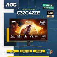 Monitor AOC LED AOC C32G42ZE- Curved 2K QHD 32" Inch MONITOR