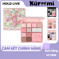 [HOLD LIVE] Bảng Phấn Mắt HOLD LIVE 12 Ô Vườn Hoa, Hoa Khô Kèm Má Hồng/Highlight Secret Garden Kurom