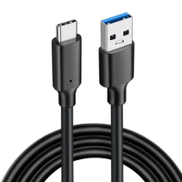 USB3.2 10Gbps Type C Cable USB A to Type-C 3.2 Data Transfer USB C SSD Cable PD 60W 3A Quick Charge 3.0,1M