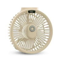 新款桌面風扇多功能led照明吊扇可充電usb戶外露營風扇電風扇