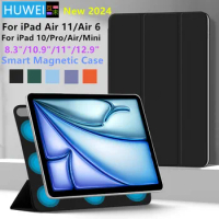 Magnetic Case For iPad Air Pro 11 2024 2022 iPad 10th Generation Funda For iPad Air 11" 5th 4th 10.9 Mini 6 Pro12.9 Smart Cover