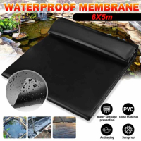 6*5m large Fish Pond Liner Garden Pools Reinforced PE Heavy Duty Landscaping Pool Pond Waterproof Liner Cloth 0.12mm thickness