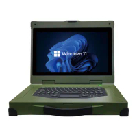 15.6 Industrial Upward Portable Computer1920 X 1080 Resolution Rugged Laptop Intel I3/I5/I7 IP65 Waterproof For Whole Device