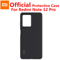 Original Xiaomi Redmi Note 12 Pro Case Liquid Silicone Cases skin friendly protective shield For Xiaomi Redmi Note 12 Pro