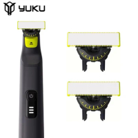 YUKU Shaver 360 Replacement Blade for Philips One Blade Pro QP2520 QP2630 QP6510 QP6531 Face Hybrid Electric Beard Trimmer
