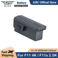 Original SJRC F11 4K Pro F11s GPS Drone Battery 11.1V 2500 mAh Lithium Batteries Spare Parts Accessories