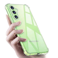 Case for Samsung Galaxy A24 M54 A54 A34 5G S23+ S23 A14 M04 A04s M53 5G M33 M23 M13 5G M52 M32 Clear Cover for Samsung M14 5G