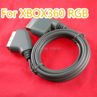 For Microsoft Xbox 360 1.8m/6FT RGB Scart Video HD TV AV Cable For XBOX 360 Version Game Console Video Cable