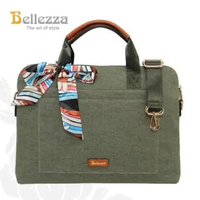 Bellezza Tas Laptop BHW351 Olive