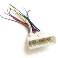 Car Stereo Radio CD DVD Player Wiring Harness For ISUZU Pickup Truck Car Radio Adaptor Connector Wire Plug Kit
