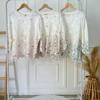 Blouse Sulam Lace (BL789) -Cuttig loose & flowy
