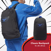 Reebok 包包 Classic Backpack 黑 藍 後背包 置鞋層 雙肩背 男女款 FM4861