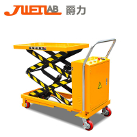 免運/快速出貨 爵力手動電動升降平臺車液壓升降機固定式電動升降臺移動電動平臺LL121公司貨