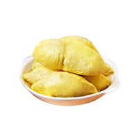 【享吃鮮果】頂級貓山王榴槤鮮凍果肉2盒(400g±10%/盒 冷凍水果)
