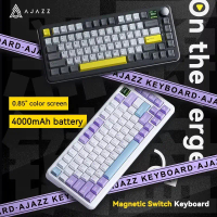 AJAZZ AK820 MAX HE Hall Effect Magnetic Gaming Keyboard, Adjustable Actuation, 8KHz Polling Rate, Ga