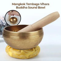 MALAKU MALL XIAOLANG Mangkok Tembaga Vihara Buddha Sound Bowl - X8