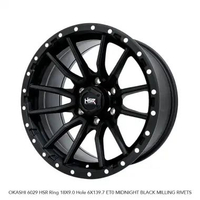 PAKET VELG BAN MOBIL R18 HILUX PAJERO FORTUNER USE OKASHI R18 + BAN ACC OMIKRON A/T 265 60 R18